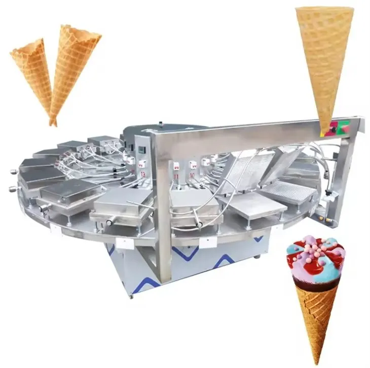 Automatic Sugar Cone Maker Machine 2